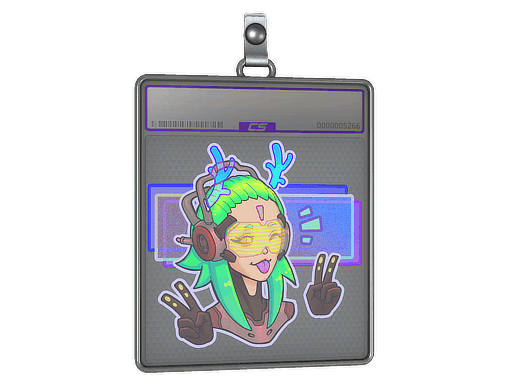 V For Victory (Holo) CS2 Sticker