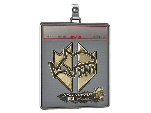 VINI (Gold) CS2 Sticker