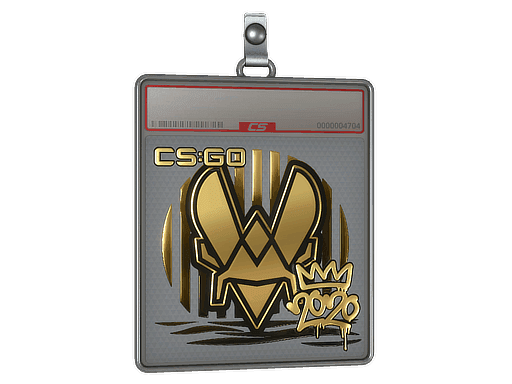 Vitality (Gold) CS2 Sticker