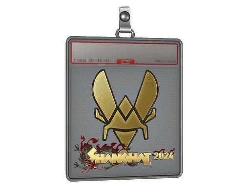 Vitality (Gold) CS2 Sticker