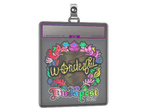 w0nderful (Holo) CS2 Sticker
