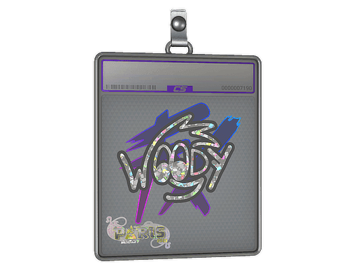 WOOD7 (Glitter) CS2 Sticker