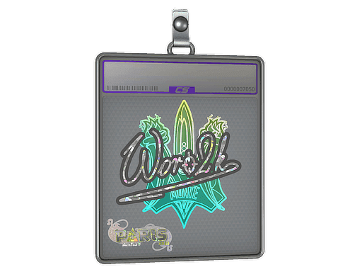 Woro2k (Glitter) CS2 Sticker