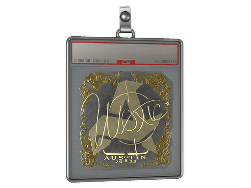 woxic (Gold) CS2 Sticker