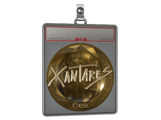 XANTARES (Gold) CS2 Sticker