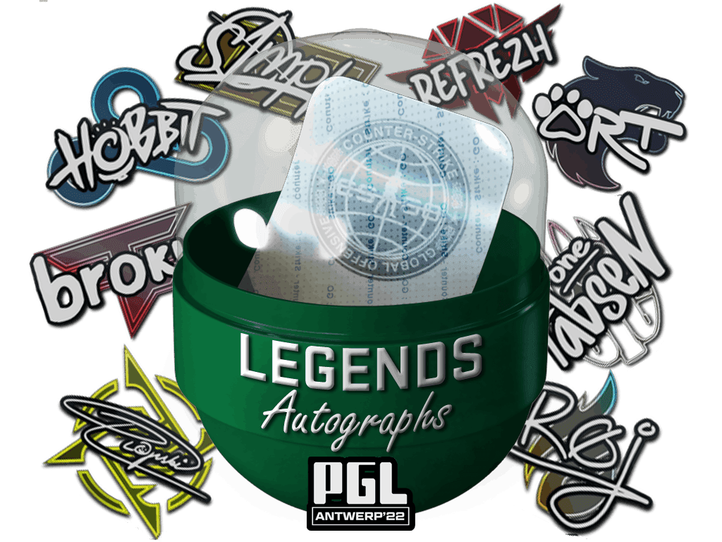 Antwerp 2022 Legends CS2 Autograph Capsule