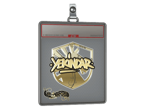 YEKINDAR (Gold) CS2 Sticker