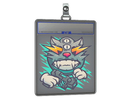 Zap Cat CS2 Sticker