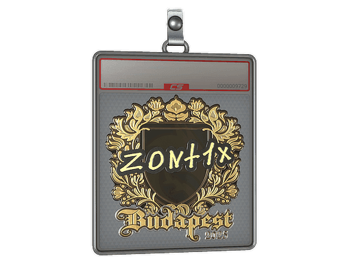 zont1x (Gold) CS2 Sticker