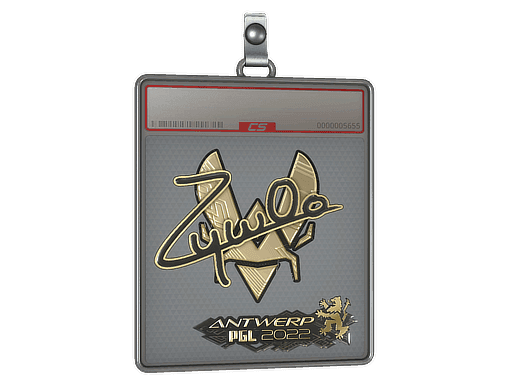 ZywOo (Gold) CS2 Sticker