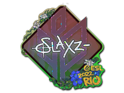 slaxz- (Glitter) CS2 Sticker