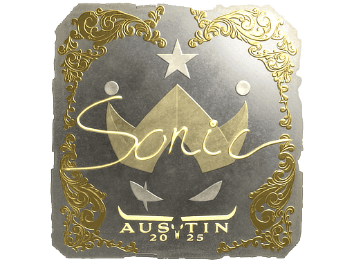 Sonic (Gold) CS2 Sticker