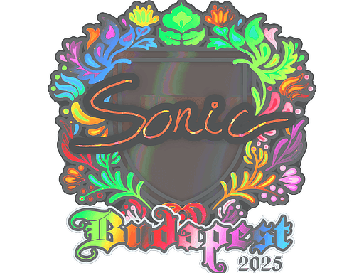 Sonic (Holo) CS2 Sticker