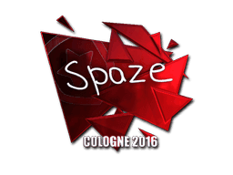 spaze (Foil) CS2 Sticker