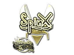 Spinx (Gold, Champion) CS2 Sticker