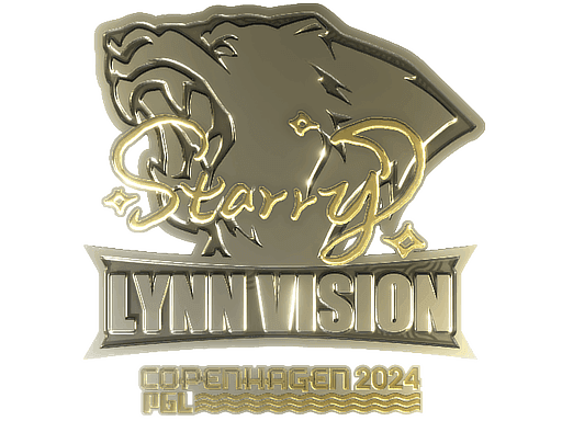 Starry (Gold) CS2 Sticker