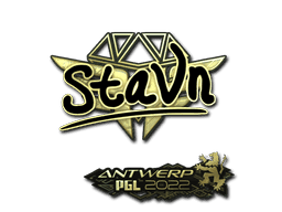 stavn (Gold) CS2 Sticker