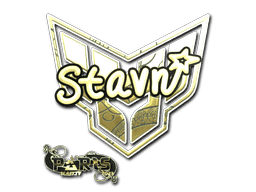 stavn (Gold) CS2 Sticker