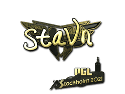 stavn (Gold) CS2 Sticker