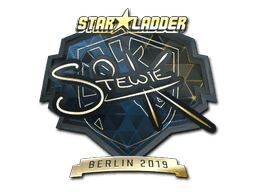 Stewie2K (Gold) CS2 Sticker