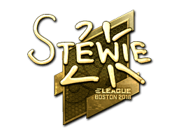 Stewie2K (Gold) CS2 Sticker