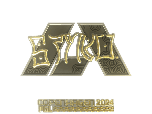 STYKO (Gold) CS2 Sticker
