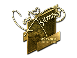 Summer (Gold) CS2 Sticker
