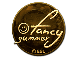Summer (Gold) CS2 Sticker
