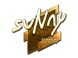 suNny (Gold) CS2 Sticker