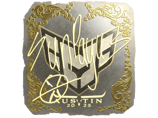 SunPayus (Gold) CS2 Sticker
