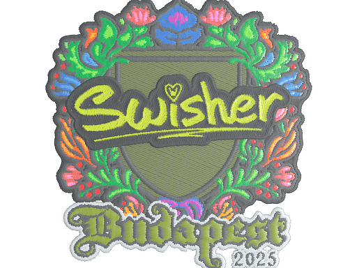 Swisher (Embroidered) CS2 Sticker