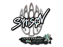 syrsoN (Glitter) CS2 Sticker