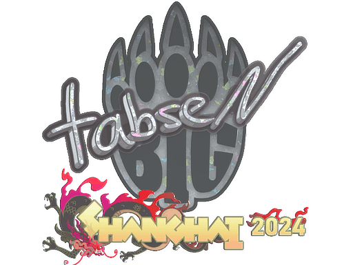 tabseN (Glitter) CS2 Sticker