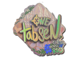 tabseN (Holo) CS2 Sticker