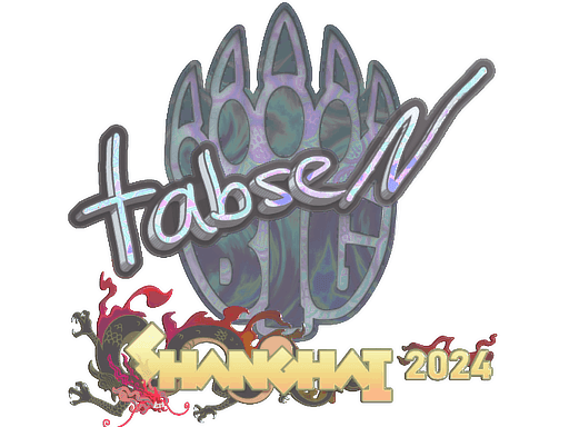 tabseN (Holo) CS2 Sticker