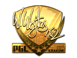 TaZ (Gold) CS2 Sticker