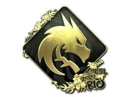 Team Spirit (Gold) CS2 Sticker