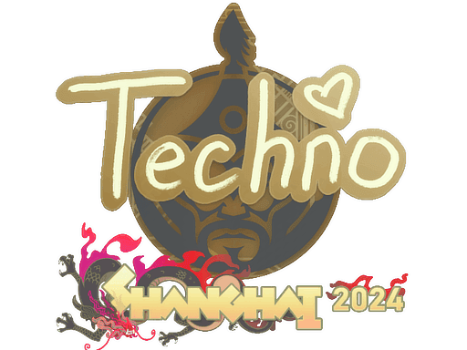 Techno4K CS2 Sticker