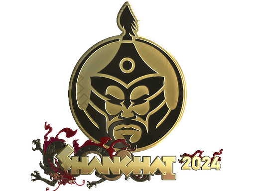 The MongolZ (Gold) CS2 Sticker