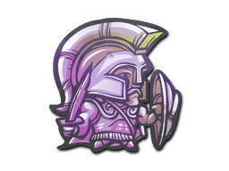 The Spartan CS2 Sticker