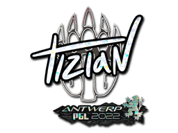 tiziaN (Glitter) CS2 Sticker