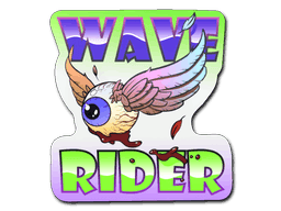 Toxic Wave Rider CS2 Sticker