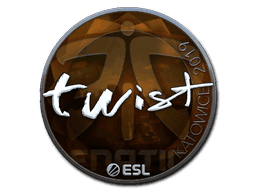 twist (Foil) CS2 Sticker