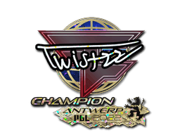 Twistzz (Glitter, Champion) CS2 Sticker