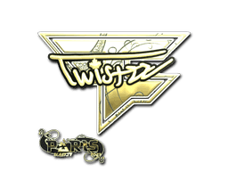 Twistzz (Gold) CS2 Sticker