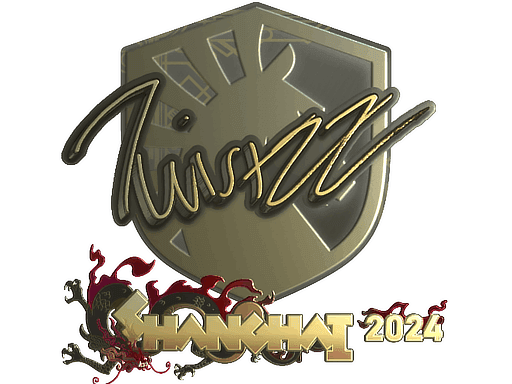 Twistzz (Gold) CS2 Sticker