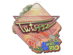 Twistzz (Holo) CS2 Sticker