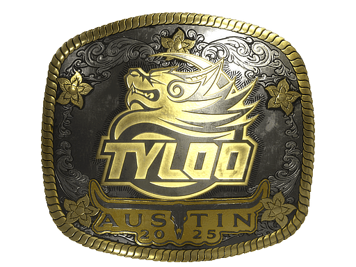 TYLOO (Gold) CS2 Sticker