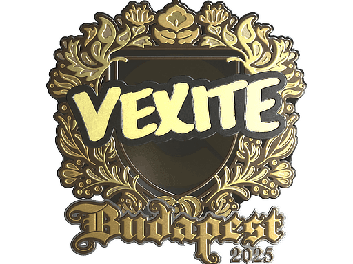 vexite (Gold) CS2 Sticker
