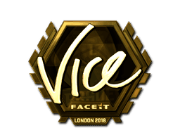 vice (Gold) CS2 Sticker